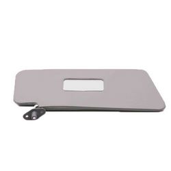 آفتابگير پايه فلزي راست طوسي پرايد